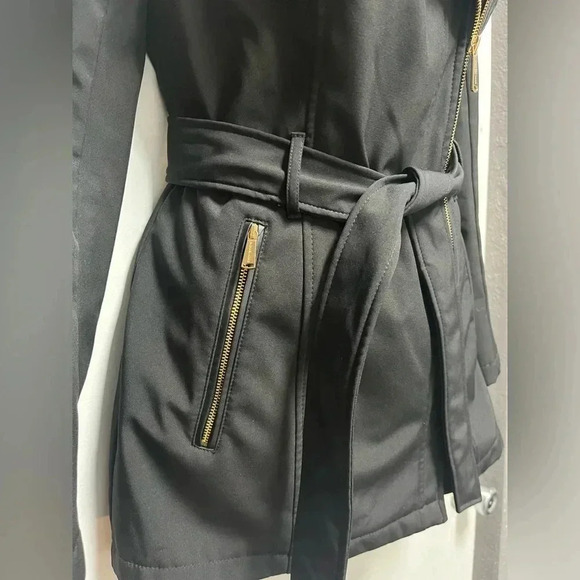 MICHAEL Michael Kors Zip Trench Coat - Picture 2 of 7